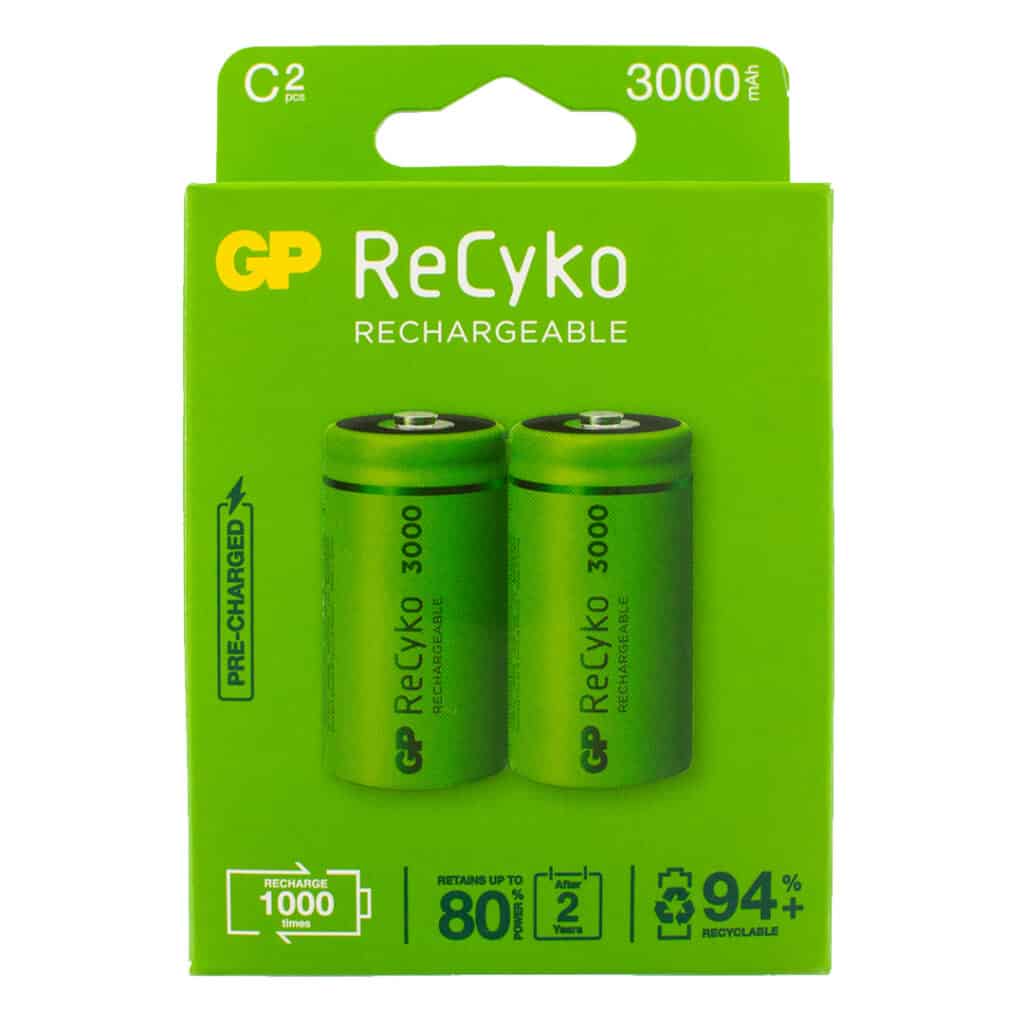 Gp Batteries Recyko Mah Aa Rechargeable Batteries Cell Pack