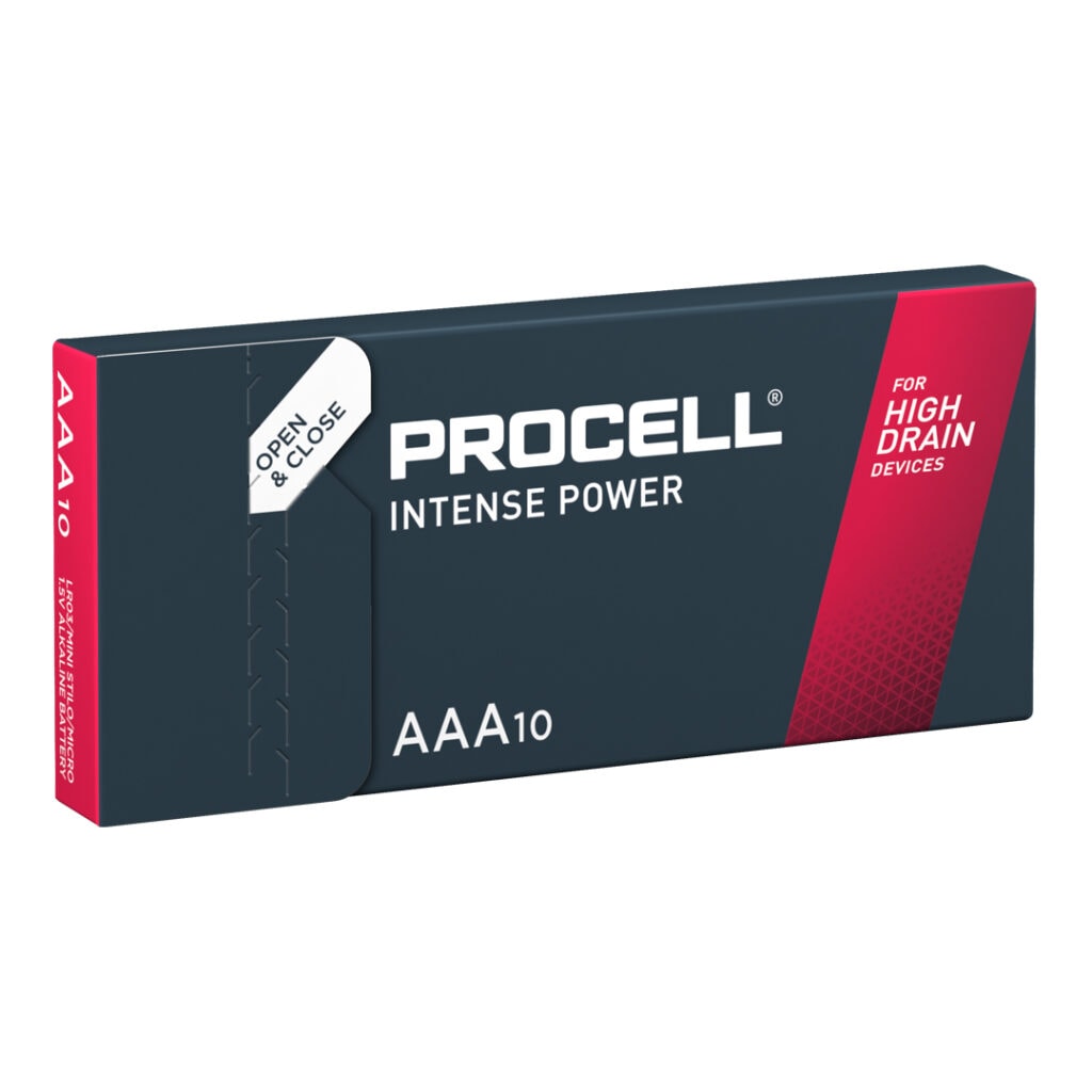 Duracell Procell Intense AA Batteries Box Of 10 Cell Pack Solutions