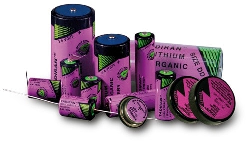Tadiran Lithium Thionyl Chloride Batteries