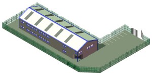 CAD Drawing of the New Building