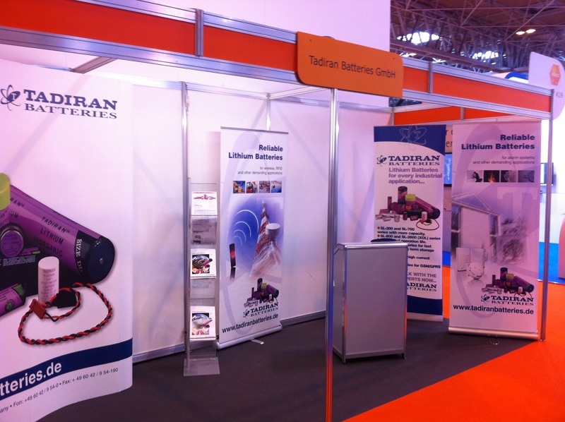 Tadiran Batteries Stand at Nemex