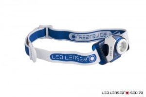 LED Lenser SEO7R 6107R Rechargeable Blue Headlamp