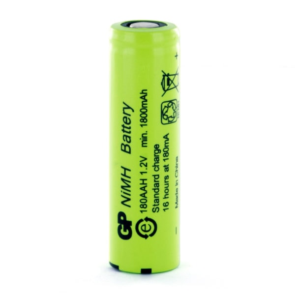 GP Batteries GP180AAH AA Rechargeable Battery
