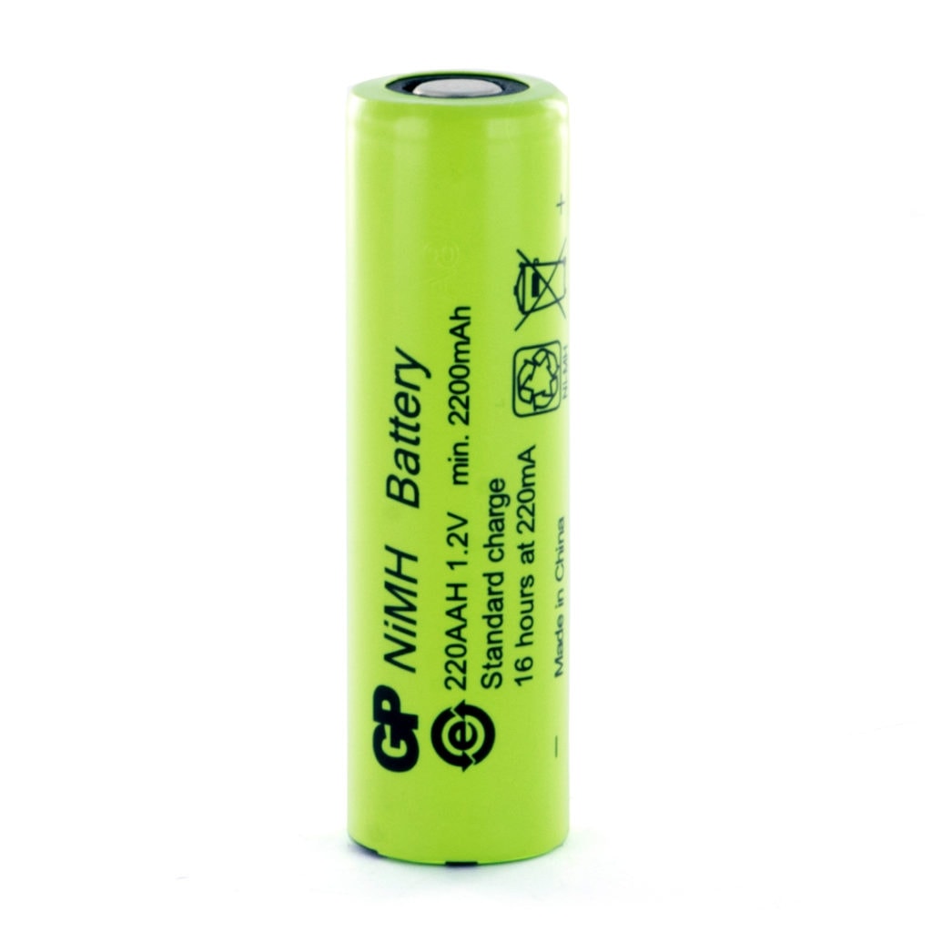 GP Batteries GP220AAH AA Rechargeable Battery - Cell Pack Solutions