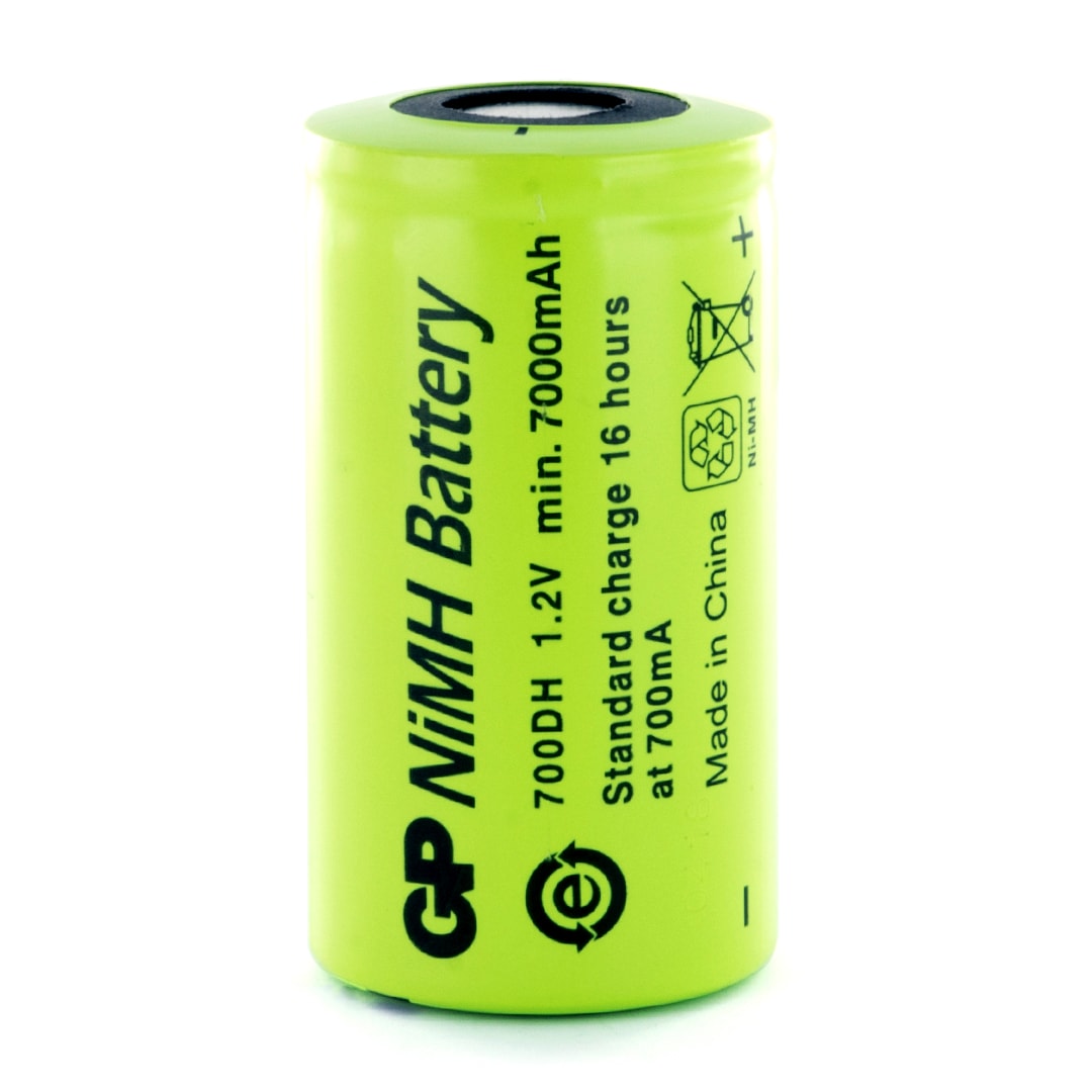 GP Batteries GP700DH D Rechargeable Battery - Cell Pack Solutions