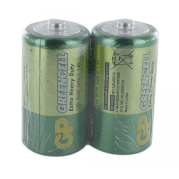 GP Batteries Greencell 2 x C (GP14G) Batteries
