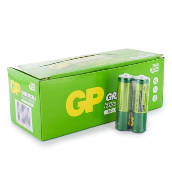 GP Batteries Greencell AA Batteries | Box of 40