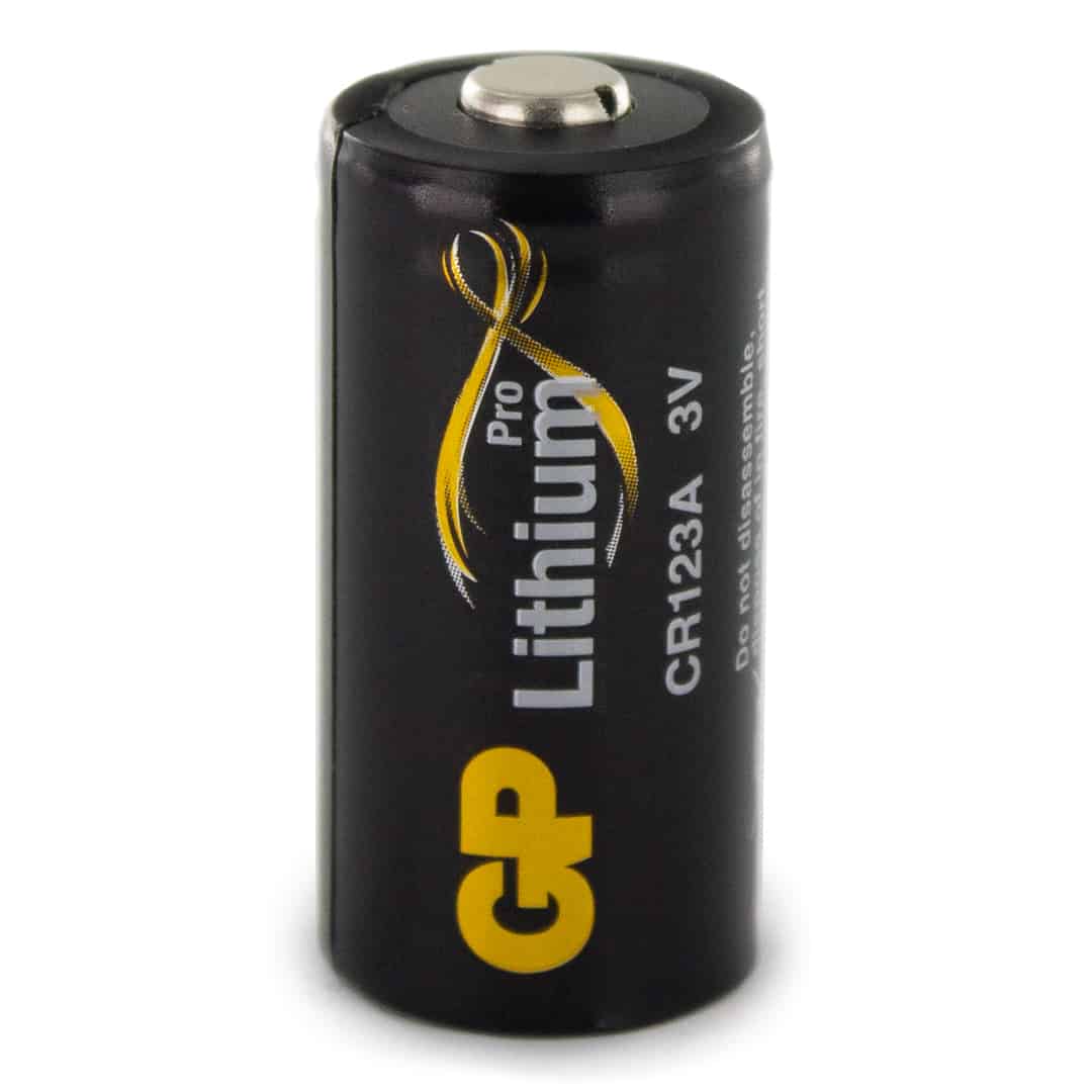 GPCR123AP-2UE1 Pile CR123A 3V lithium pour caméra photo GP Lithium