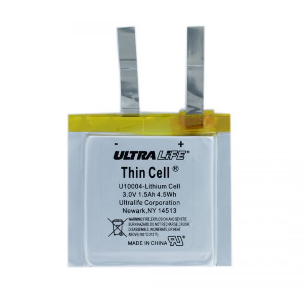 Ultralife Thin Cell 3V (U10004) Lithium Cell