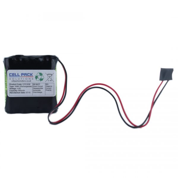 Cell Pack Solutions (CPS1639) 4.8V 800mAh NiMH Battery Pack (4C Format)