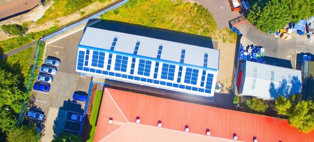 Solar Powered Battery Factory 2