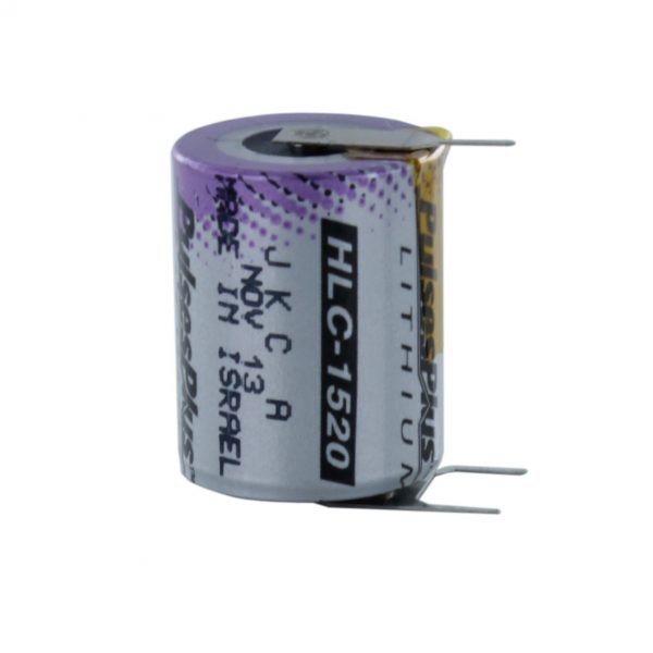 Tadiran Lithium 1520A (3.6V) Tagged HLC (Polarised Pins)