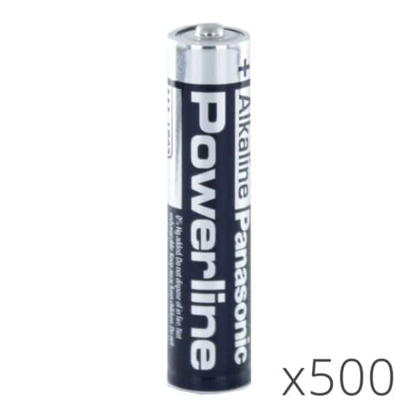 Panasonic Powerline AAA Batteries 500