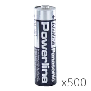 Panasonic Powerline AA Batteries 500