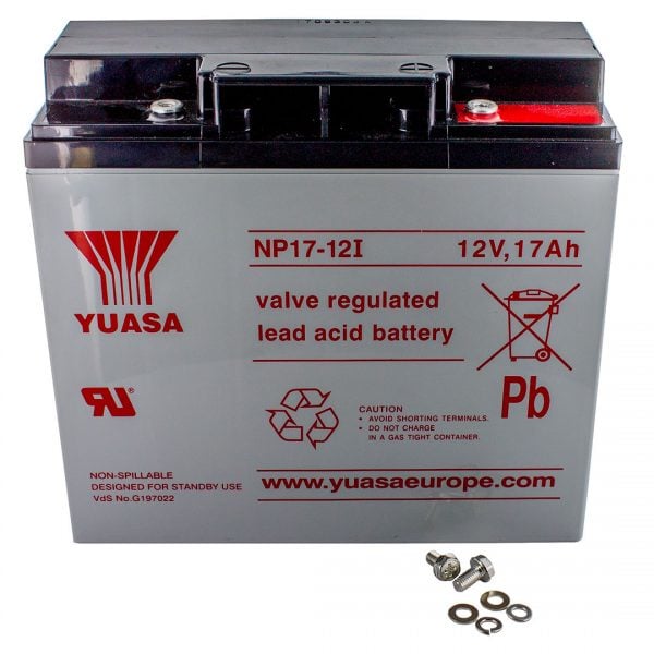 Yuasa NP17-12I Rechargeable Sealed Lead Acid (SLA) Battery