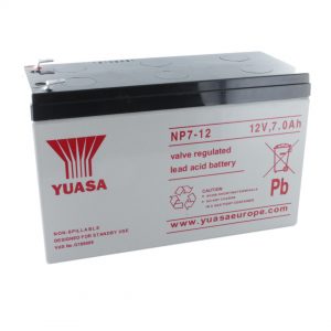 Yuasa NP7-12 Rechargeable Sealed Lead Acid (SLA) Battery