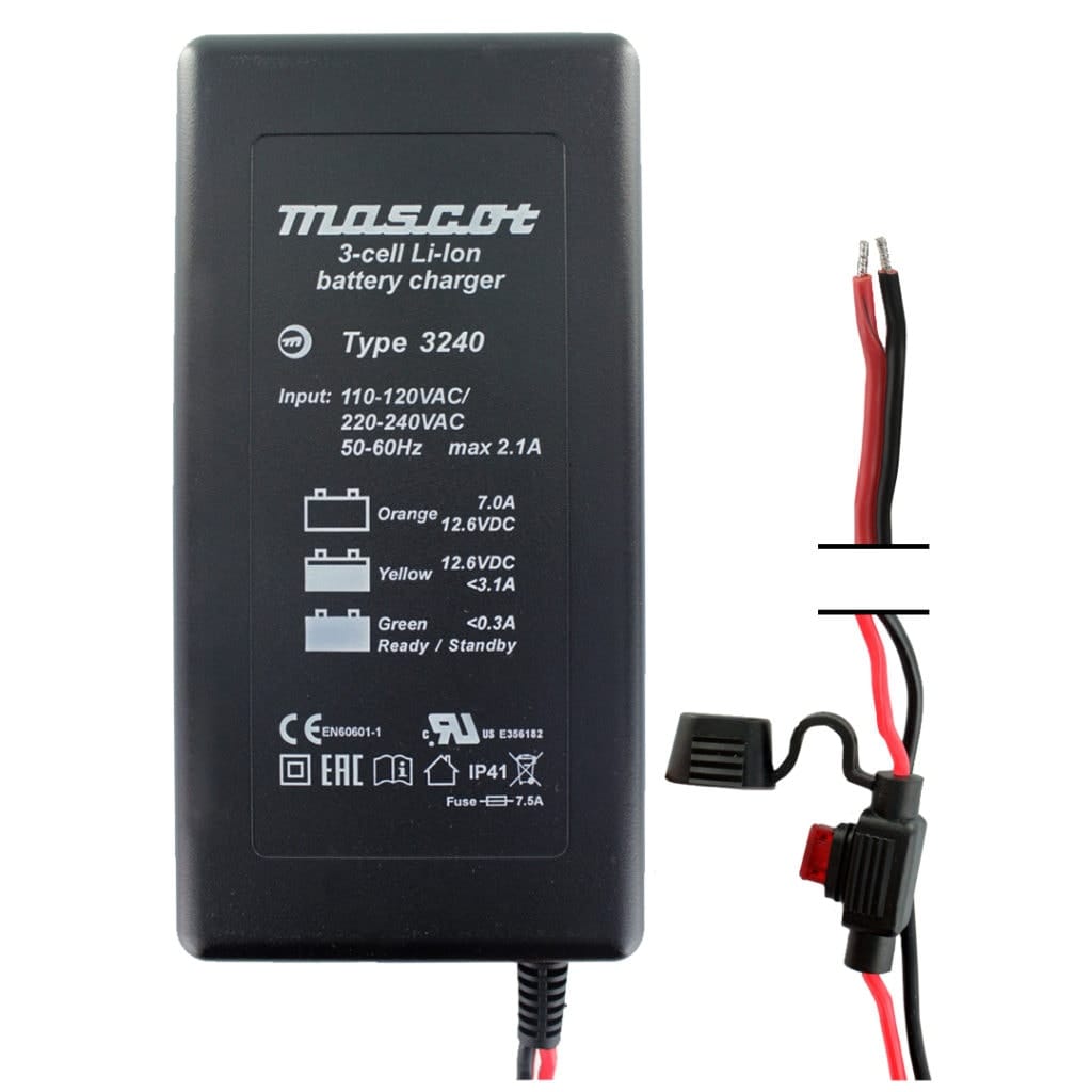 Maskot Cell Mascot 2241 LI 1 Cell 3.7V 1.3A Li-Ion Battery Charger - Cell Pack ...