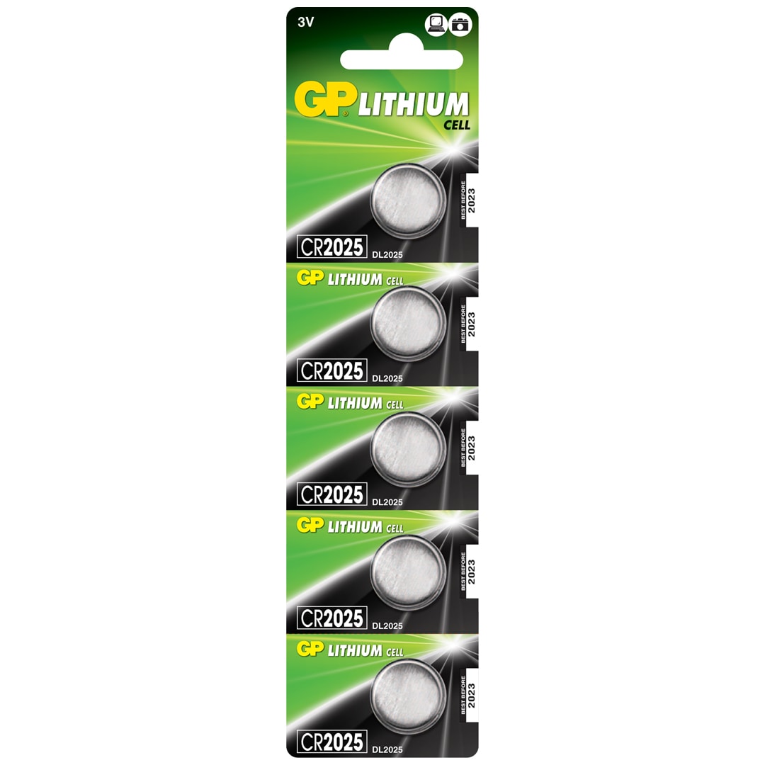 Duracell Lithium CR2025 Coin Batteries (4-Pack) in the Coin & Button  Batteries department at