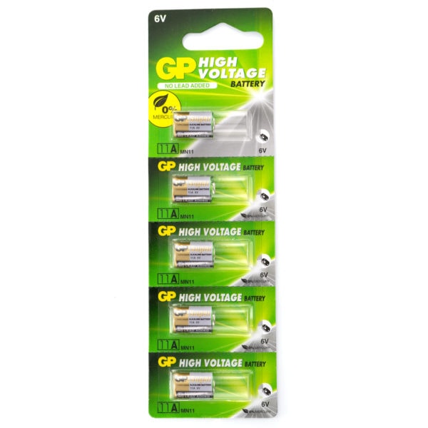 GP Batteries High Voltage 11A Batteries | Pack of 5