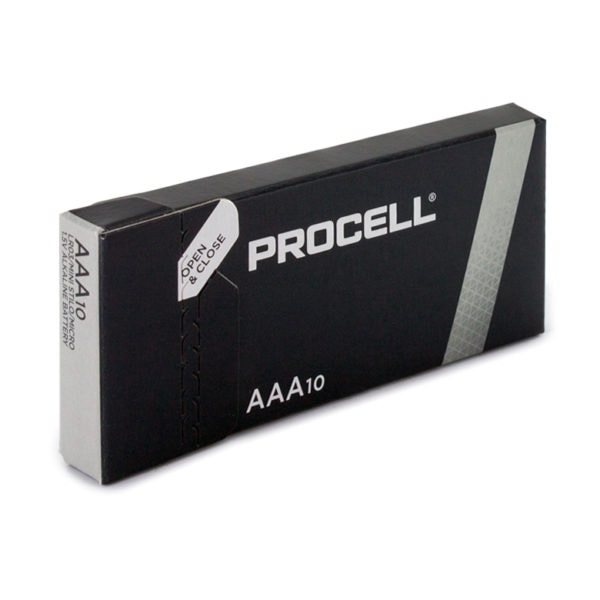 Duracell Procell Constant Power AAA Batteries | Box of 10 - Cell Pack ...