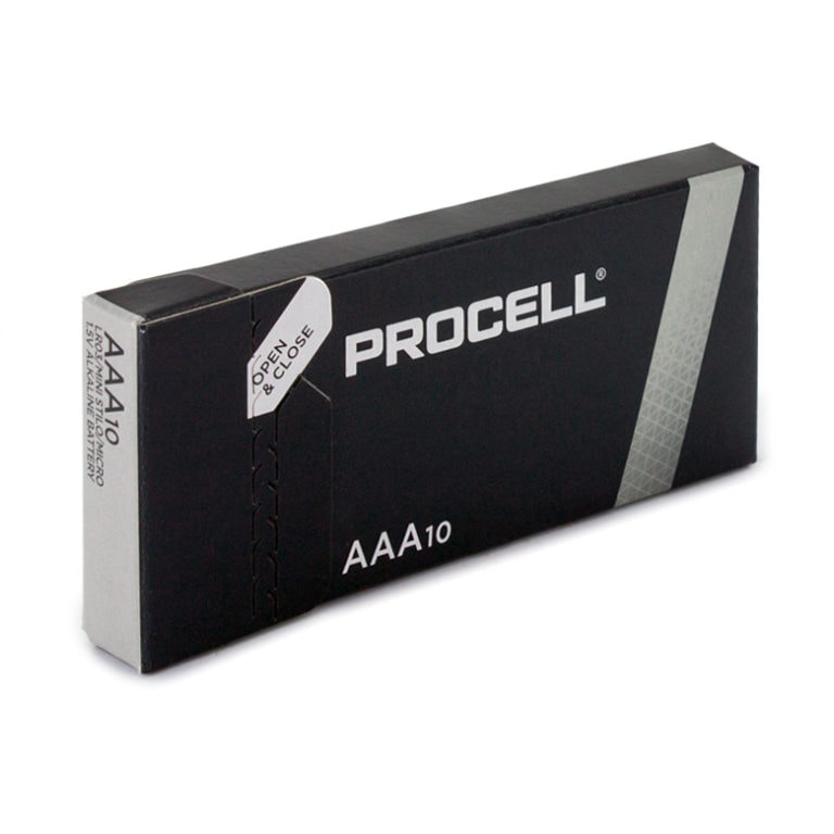 Duracell Procell Constant Power Aaa Batteries Box Of 10 Cell Pack Solutions 6743