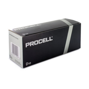 Duracell Procell D Batteries | Box of 10