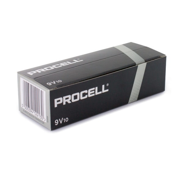 Duracell Procell PP3 (9V) Batteries | Box of 10