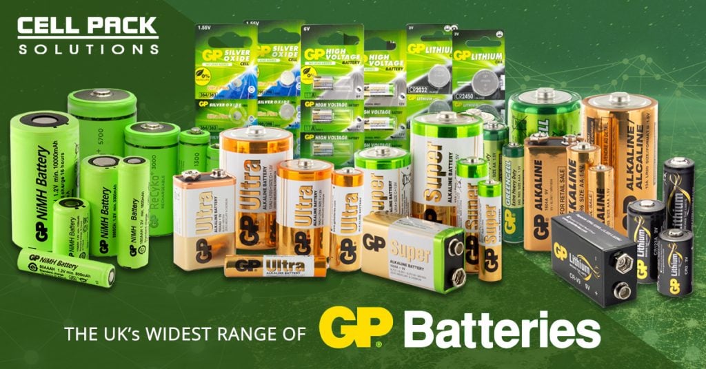 GP Batteries Full Ranges