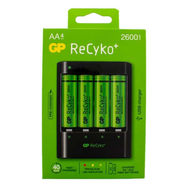GP Batteries U421 Rapid USB Battery Charger