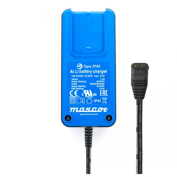 Mascot Blueline 3743 LI 4 Cell 14.8V 1A Li-Ion Battery Charger