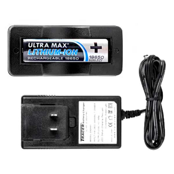 Tracer Power 18650 Battery Charger for 1 Battery