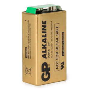 GP Batteries Industrial Alkaline PP3 Batteries Box Of 400