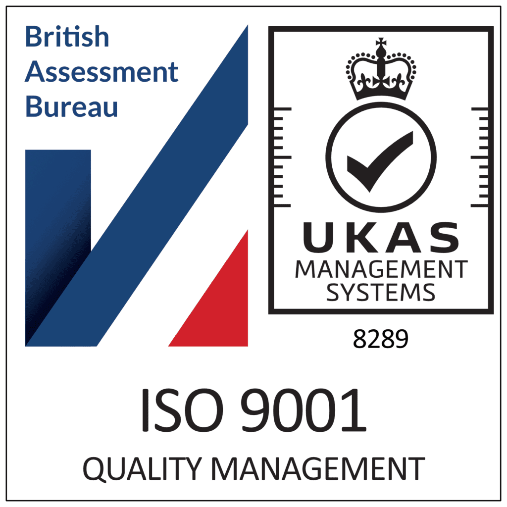 QMS ISO 9001 Accreditation Colour
