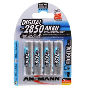 Ansmann Digital 4x AA 2850mah Pack Of 4