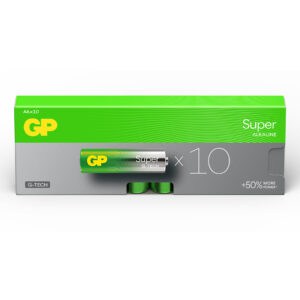 GP Batteries Super Alkaline AA Batteries Box of 10