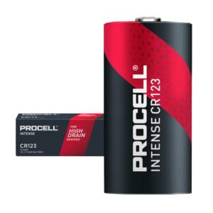 Duracell Procell High Power Lithium Intense CR123A Batteries | Box of 10