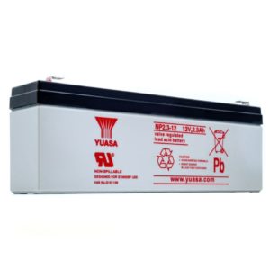 Yuasa NP2.3-12 Rechargeable Sealed Lead Acid (SLA) Battery