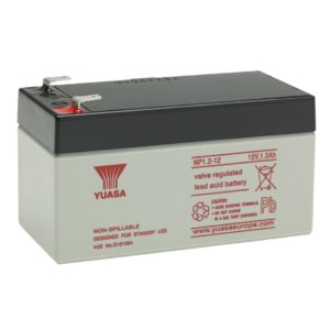 Yuasa NP1.2-12 Rechargeable Sealed Lead Acid (SLA) Battery