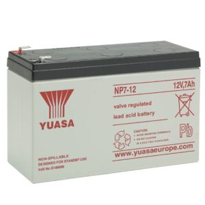 Yuasa NP7-12 Rechargeable Sealed Lead Acid (SLA) Battery